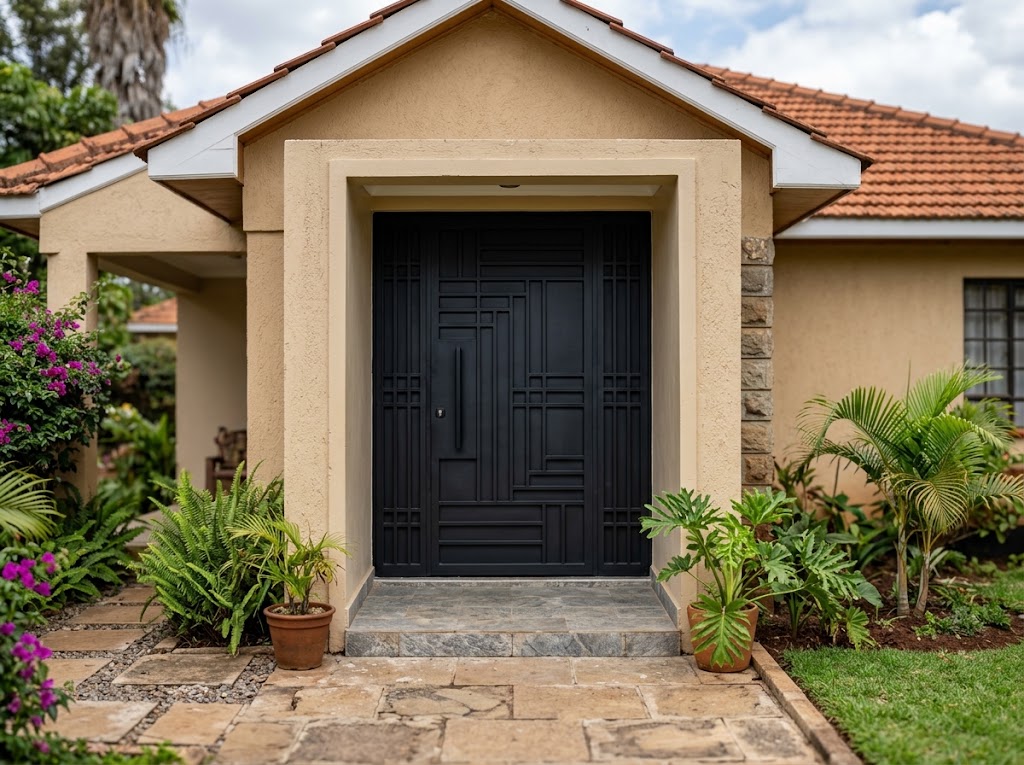 Steel door